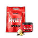 Kit Nutri Whey 900g + Creatina 150g Pura - Integralmedica