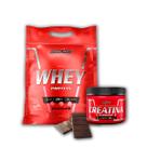 Kit Nutri Whey 900g + Creatina 150g Pura - Integralmedica