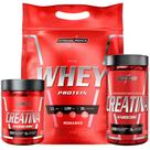 Kit Nutri Whey 907g + Creatina 60 Caps + Creatina 120 Caps Integral