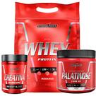 Kit Nutri Whey 907g + Creatina 60 Caps + Palatinose 300g Integral