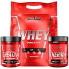 Kit Nutri Whey 907g + Creatina 60 Caps + Therma Pro 60 Caps Integral