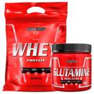 Kit Nutri Whey Baunilha + Glutamine 300g - IntegralMédica