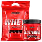 Kit Nutri Whey Chocolate + Glutamine 300g - IntegralMédica