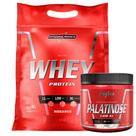 Kit Nutri Whey Protein 907g Refil + Palatinose 300g Integralmedica