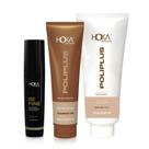 Kit Nutrição Capilar Poliplus Efeito Teia + Fluído Extra Brilho Hoka