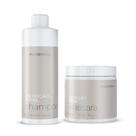 Kit nutrição fatal shampoo 1l e máscara 500g madamelis