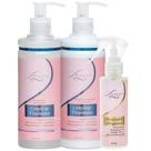Kit Nutrição Lourre Shampoo + Condicionador 300ml + Finalizador 120ml