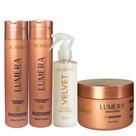 Kit Nutrição Lumera Auriah + Spray Velvet Antifrizz
