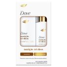 Kit Nutrição + Tri-Óleos Dove Nutrição + Tri-Óleos 350ml+175ml Kit Nutrição + Tri-Óleos Dove Nutrição + Tri-Óleos 350ml+175ml