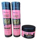 kit Nutritivo Rosa Mosqueta 3 ITENS(shampoo + condiciondor + Mascara) NATUFLORES kit Nutritivo Rosa Mosqueta 3 ITENS(shampoo + condiciondor + Mascara) NATUFLORES