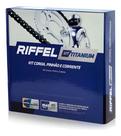 Kit nxr 160 bros (15-24) / xre 190 (16-24) 48z x 16z c/ corrente 428h x 128l - titanium (1045)