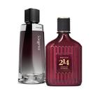 Kit O Boticário Botica 214 African Sunrise Fougére Amadeirado Eau De Parfum 90ml + Malbec Icon Desodorante Colônia 100ml