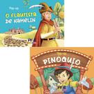 Kit: O Flautista De Hamelin+ Pinóquio
