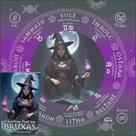 Kit O Legítimo Tarô das Bruxas 78 Cartas + Toalha Wicca