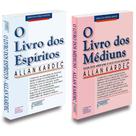 Kit O Livro dos Espíritos e O Livro dos Médiuns - Allan Kardec