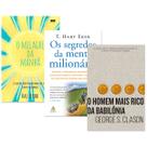 Kit O Milagre da Manhã + Os Segredos da Mente Milionária + O Homem Mais Rico da Babilônia
