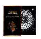 Kit O Tarot Negro 22 Cartas e Toalha Tarô Elemental Pto/Pta