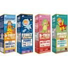 KIT Ô-Trix + Ferrix + B-Trix + Imunitrix - Flora Nativa Sabor:Uva + Morango KIT Ô-Trix + Ferrix + B-Trix + Imunitrix - Flora Nativa Sabor:Uva + Morango