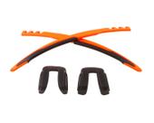 Kit Oakley Hastes + 2 Borrachas Jawbreaker Orange BLK