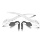 Kit Oakley Radar Ev Hastes e Nosepad Sock Reposição Branco