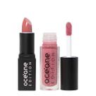 Kit Océane Edition Mini Lipstick Sienna Nude e Glossy Me Rose (2 produtos) Kit Océane Edition Mini Lipstick Sienna Nude e Glossy Me Rose (2 produtos)
