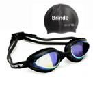 Kit Oculos de natacao Espelhado Aqua Fusion MR Tryde