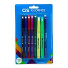 Kit Office 2: 5 Canetas + 2 Marca Texto + 1 Lapisera 0.7mm Kit Office 2: 5 Canetas + 2 Marca Texto + 1 Lapisera 0.7mm
