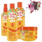 Kit Oh My! Kids Lisinho Fantástico! Sh Co Másc 300g e Fluido