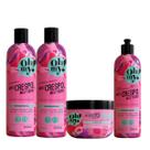 Kit Oh My Meu Crespo Meu Tudo Shampoo Másc Cond e Creme 2em1