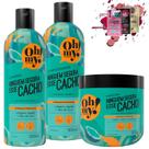 Kit Oh My Ninguém Segura Esse Cacho 500ml 3 Itens Kit Oh My Ninguém Segura Esse Cacho 500ml 3 Itens