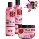 Kit Oh My! Vem de Glicólico! Shampoo, Cond e Másc 300ml