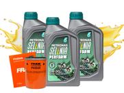 Kit Oleo 5W30 API SN Selenia Perform 100% Sintetico 3L + Filtro Oleo Uno Siena Palio Fire 1.0 8V