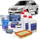 Kit Oleo 5w30 Sintetico Filtros Ar Combustivel Ac Acdelco Corsa 2006 A 2009 Kit1557vhce
