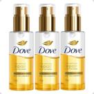 Kit Óleo Capilar Sérum Bisáfico Dove Bond Intense Repair 110ml Com 3
