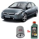 Kit ÓleO Castrol 5w30 Honda Civic Si 2.0 2007 A 2011