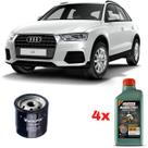 Kit Óleo Castrol 5w40 Audi Q3 1.4 2013 2014 2015 2016 2017 18+ Kit Óleo Castrol 5w40 Audi Q3 1.4 2013 2014 2015 2016 2017 18+