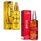 KIT Óleo Condicionante Reconstrutor Supreme Argan BTOX Mary Life 100 ml