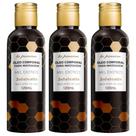 Kit Óleo Corporal Beijável Para Massagem Mel Exótico (3 unidades)