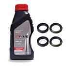 Kit Óleo da Bengala Cg 150 Titan / Cg 160 Titan / Nxr 160 Bros / Xre 190 + Retentores e Guarda Pò