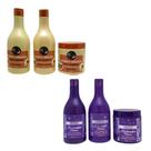 Kit Óleo de Argan E Girassol Vegan + Kit Matizador Cabelos Loiros - 2 Kits Maycrene Kit Óleo de Argan E Girassol Vegan + Kit Matizador Cabelos Loiros - 2 Kits Maycrene