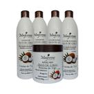 Kit Óleo De Coco Hidratante (2 Shampoo, 2 Condicionador e 1 Máscara) Maycrene Kit Óleo De Coco Hidratante (2 Shampoo, 2 Condicionador e 1 Máscara) Maycrene