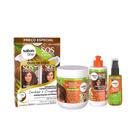 Kit Óleo de Coco Salon Line (Sh e Cond, Másc, Creme de Pentear e Óleo)