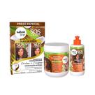Kit Óleo de Coco (Sh e Cond, Máscara e Creme de Pentear)