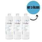 Kit Oleo de Massagem Neutro Raavi 1L C/3UN