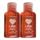 Kit Óleo De Massagem Sensual Sensação Love Hot - 2 unidades