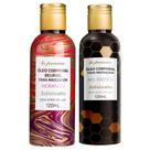 Kit Óleo De Massagem Sensual Sensação Quente: Mel Exótico + Morango