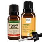 Kit Óleo Essen. Pimenta Rosa 20ml + Vegetal de Alecrim 30ml