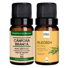 Kit Óleo Essencial Cânfora Branca + Vegetal de Alecrim 10ml