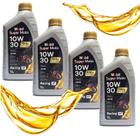 Kit Óleo Mobil 10w30 Super Moto 100% Synthetic (4 Litros)