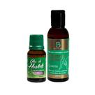 Kit Óleo para Massagem Mastruz e Arnica 110mL + Óleo de Hortelã 15mL BioSeiva - Relaxamento Diário